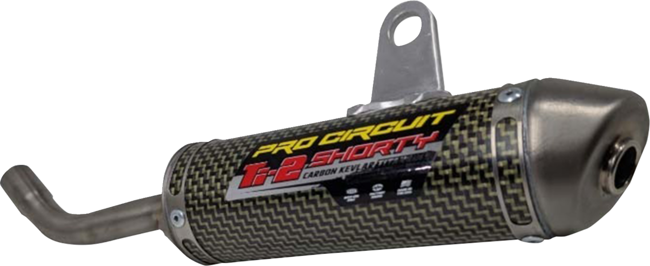 PRO CIRCUIT Ti-2 Silencer - Titanium/Aramid Fiber - KTM/Husqvarna/GasGas 1162512K