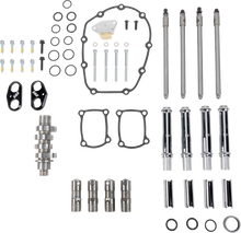 S&S CYCLE Camshaft Kit - 496 Chain Drive - Chrome Pushrod Tubes - M8 310-1411