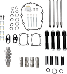 S&S CYCLE Camshaft Kit - 496 Chain Drive - Black Pushrod Tubes - M8 310-1410
