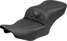 SADDLEMEN Roadsofa™ Seat - without Backrest - Gray Stitch - FLH/FLT '23-'25 823-07-21002