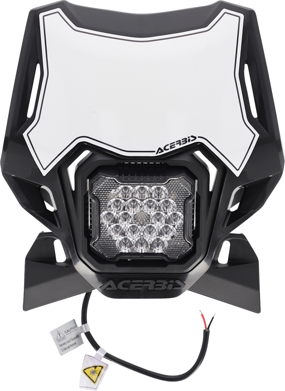 ACERBIS Headlight- VSL Lumen-X - Black 2987940001