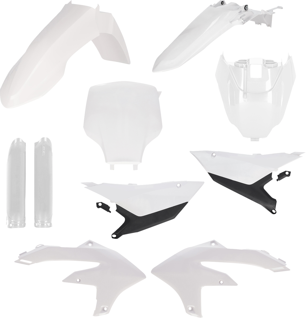 ACERBIS Full Body Kit - White/Black - Yamaha - YZ '26 2988231035