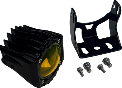 CUSTOM DYNAMICS Shark Demon® Fog Light - Yellow SD-FOG-OR-Y