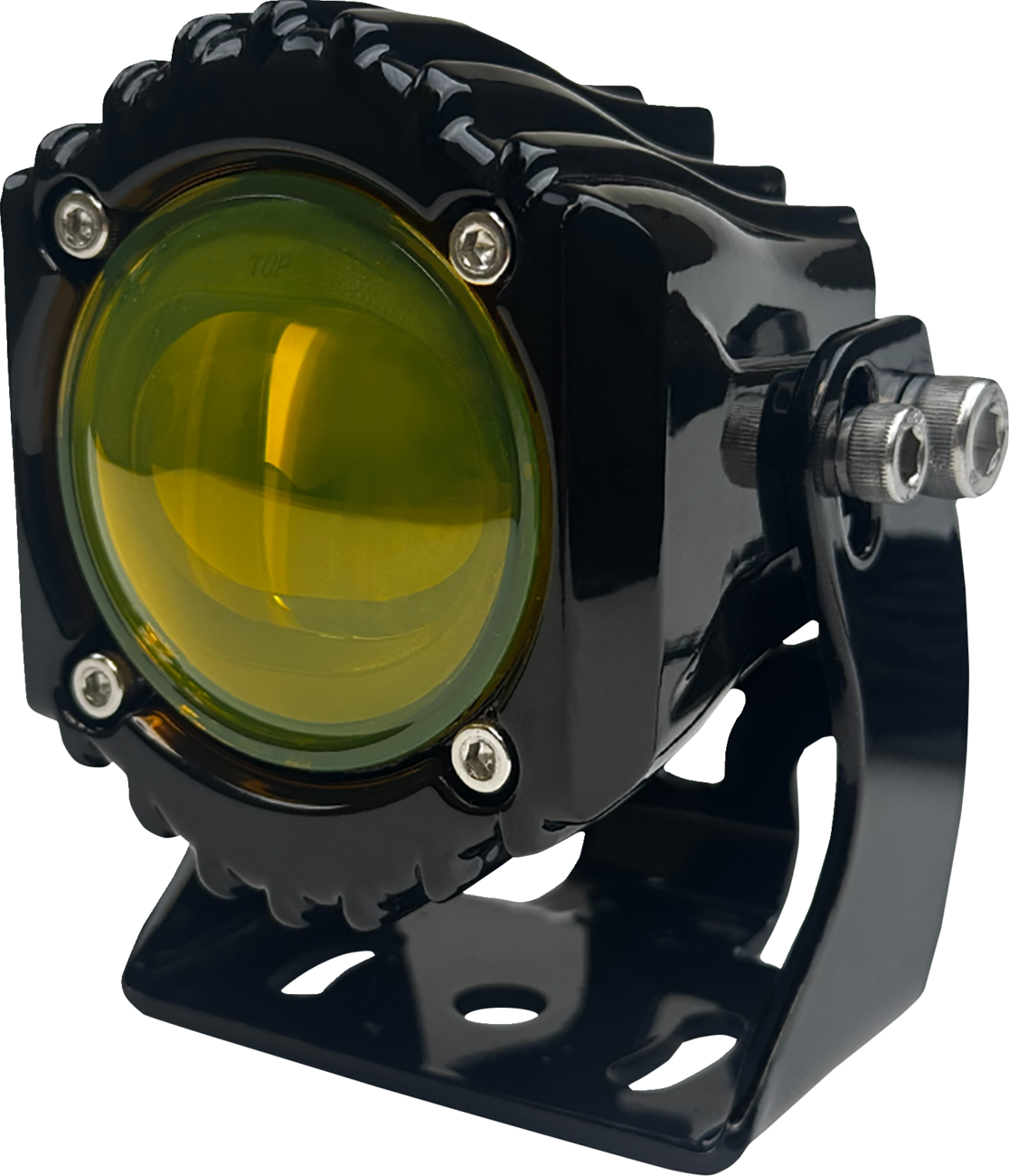 CUSTOM DYNAMICS Shark Demon® Fog Light - Yellow SD-FOG-OR-Y