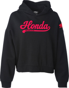 FACTORY EFFEX Women's Honda Scripty Hoodie - Black - Small 29-88300