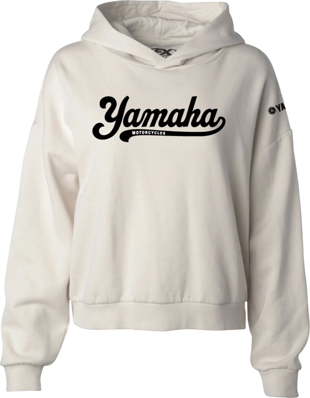 FACTORY EFFEX Women's Yamaha Scripty Hoodie - Bone - Small 29-88200