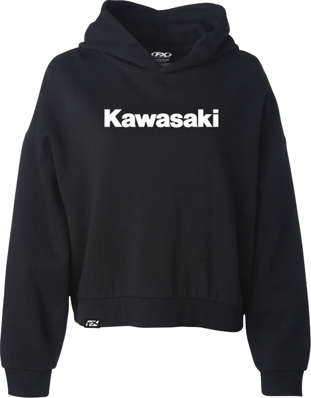 FACTORY EFFEX Women's Kawasaki Hoodie - Black - Small 29-88100