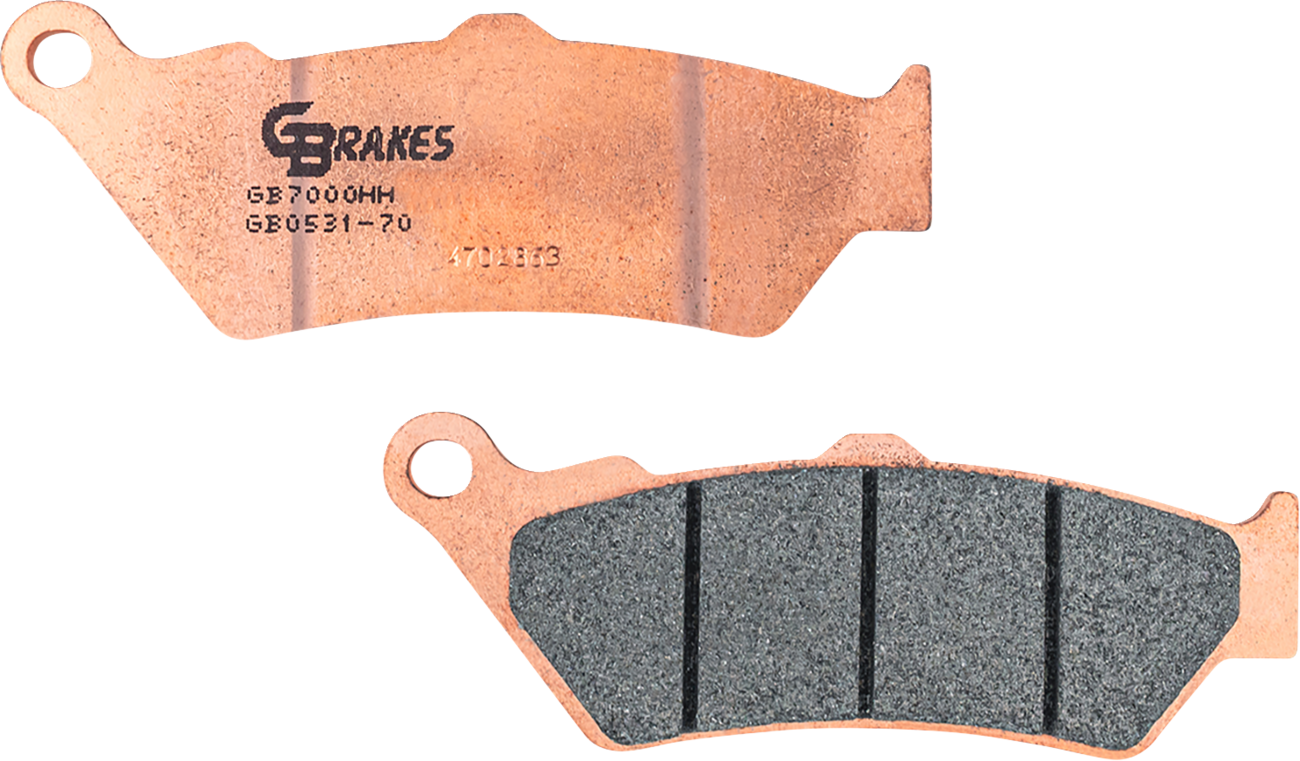 GBRAKES Brake Pads - Sintered - Front/Rear GB0531-70