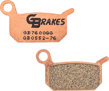 GBRAKES Brake Pads - Sintered - Front/Rear GB0552-76