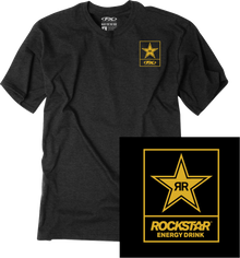 FACTORY EFFEX Rockstar Lockup T-Shirt - Black - 2XL 29-87618