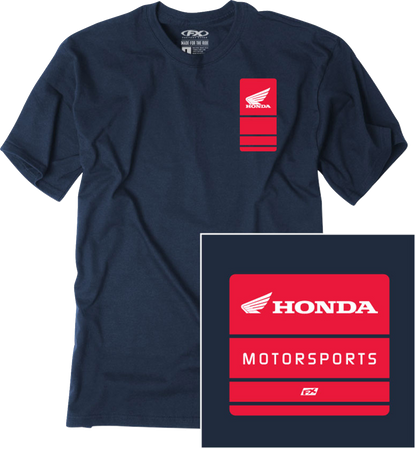 FACTORY EFFEX Honda Phase T-Shirt - Navy - 2XL 29-87328