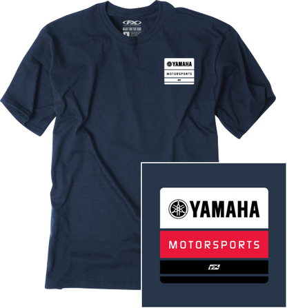 FACTORY EFFEX Yamaha Phase T-Shirt - Navy - XL 29-87206