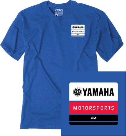 FACTORY EFFEX Yamaha Phase T-Shirt - Royal - 2XL 29-87218