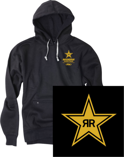 FACTORY EFFEX Rockstar Icon Hoodie - Black - Medium 29-88602