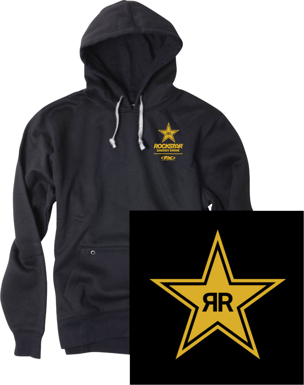 FACTORY EFFEX Rockstar Icon Hoodie - Black - 2XL 29-88608