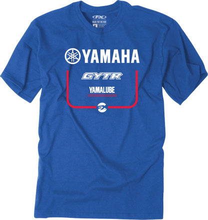 FACTORY EFFEX Youth Yamaha Upshift T-Shirt - Royal - Large 29-83204