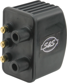 S&S CYCLE Single-Fire Ignition Coil - Black - Harley Davidson 55-1571