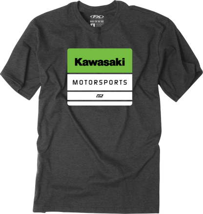 FACTORY EFFEX Youth Kawasaki Phase T-Shirt - Heather Charcoal - XL 29-83106