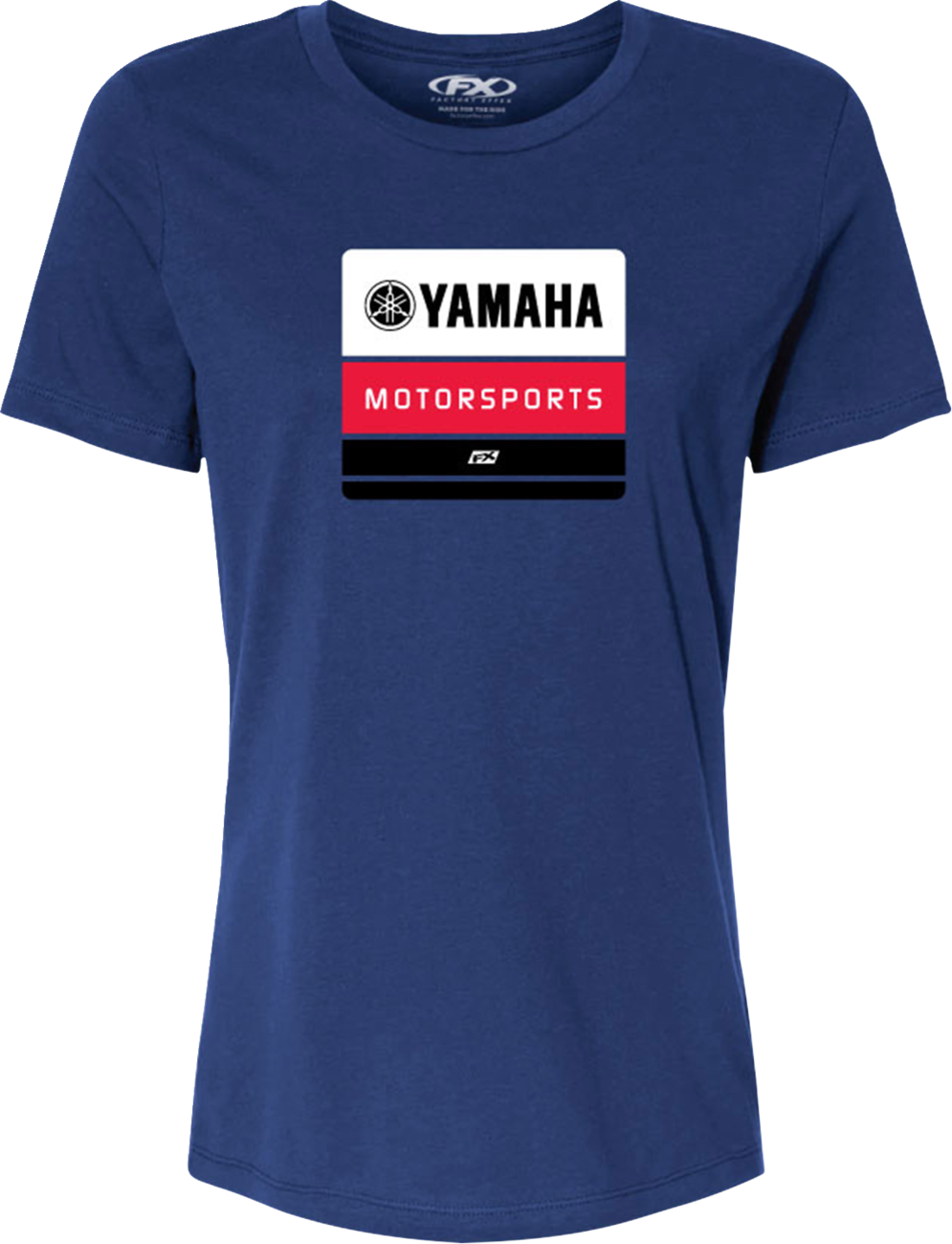 FACTORY EFFEX Women's Yamaha Phase T-Shirt - Navy - Small 29-87240