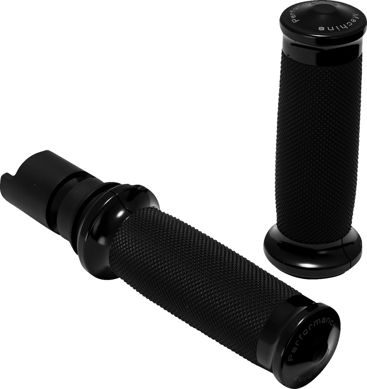 PERFORMANCE MACHINE (PM) Contour Color Grips - '24+ Harley-Davidson - Black 0063-2105M-B