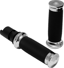 PERFORMANCE MACHINE (PM) Contour Color Grips - '24+ Harley-Davidson - Chrome 0063-2105M-CH