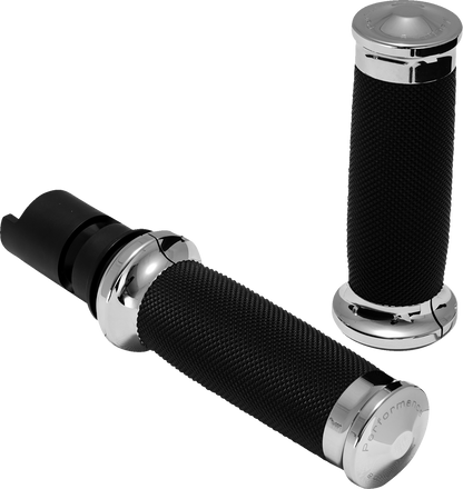 PERFORMANCE MACHINE (PM) Contour Color Grips - '24+ Harley-Davidson - Chrome 0063-2105M-CH