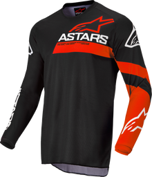 Youth Racer Chaser Jersey Black/Bright Red Ym