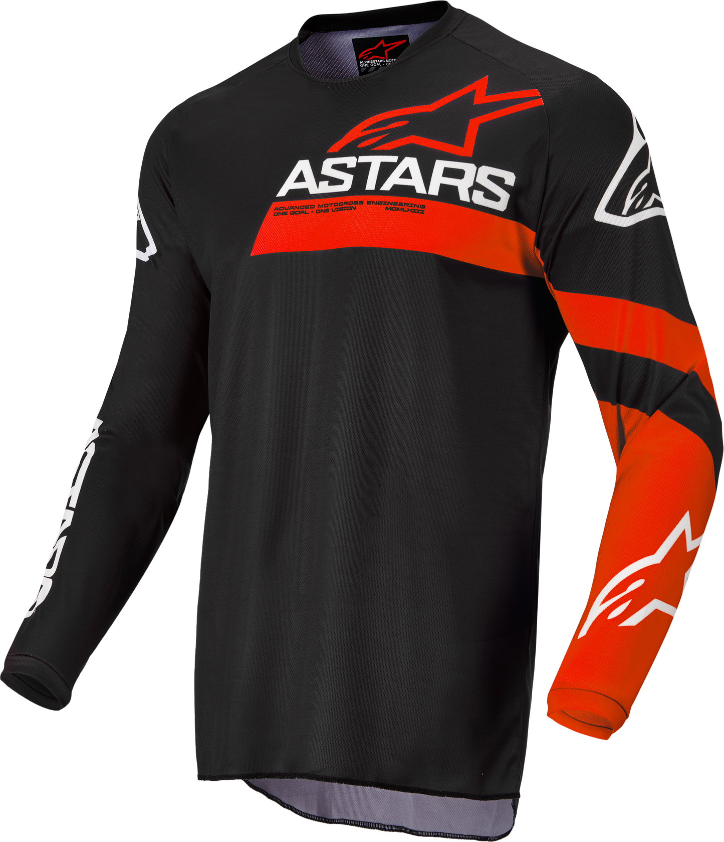 Youth Racer Chaser Jersey Black/Bright Red Ys