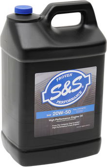 S&S CYCLE Synthetic Oil 20W-50 - 2.5 U.S. gal. 153749
