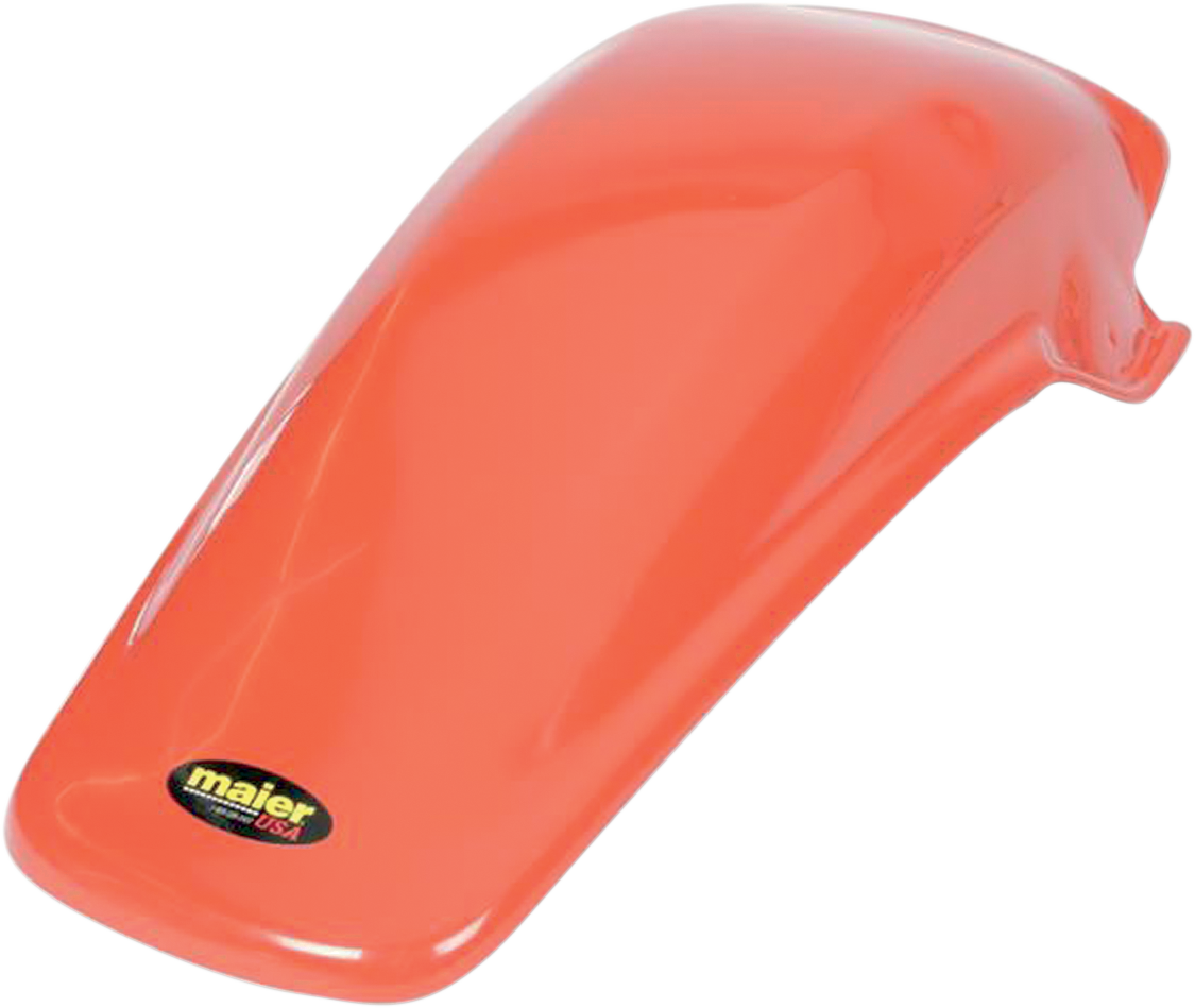 MAIER Replacement Rear Fender - Orange - Honda - CR '83-'84 124617