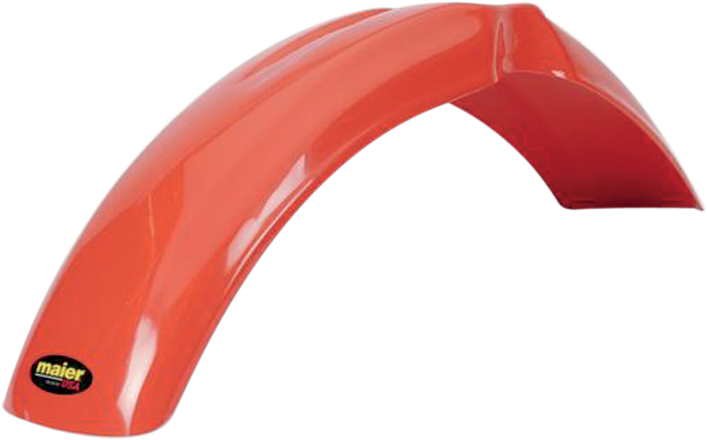 MAIER Replacement Front Fender - Orange - Honda - XR '85-'00 135047
