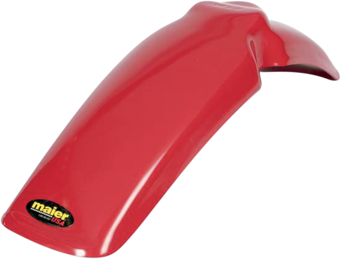 MAIER Replacement Front Fender - Red - Honda - XR '77-'82 136002