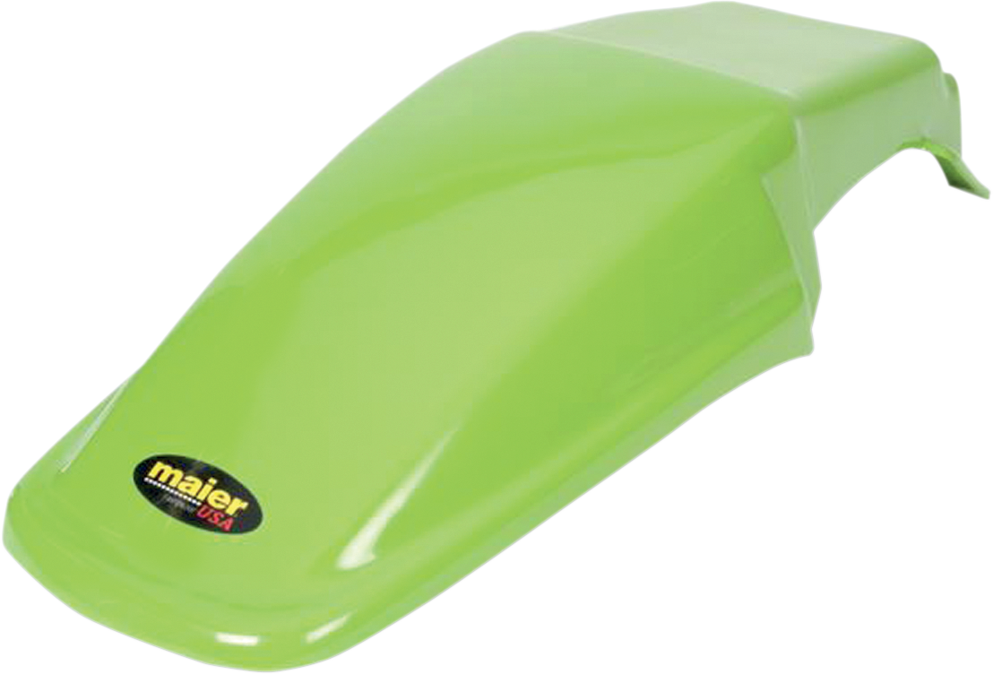 MAIER Replacement Rear Fender - Green - Kawasaki - KX '86-'87 144723
