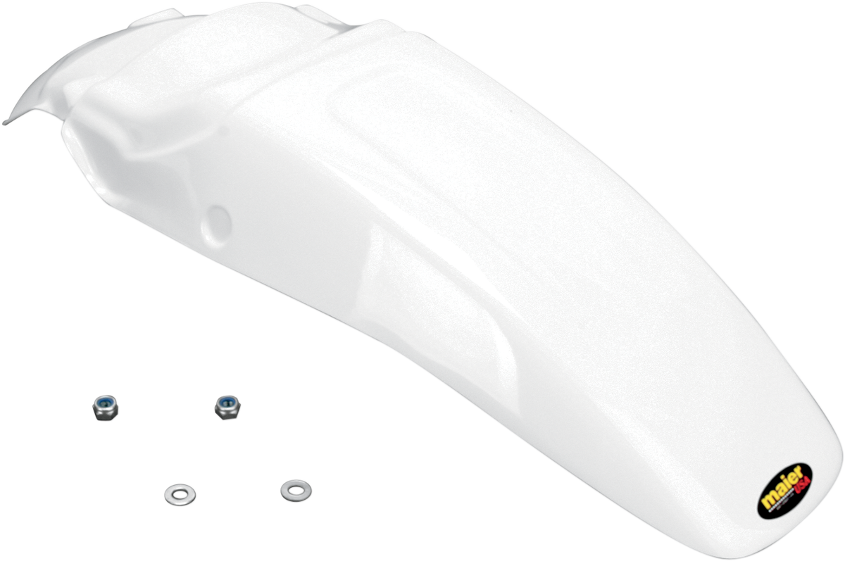 MAIER MX Style Rear Fender - White - DR 250/350/S/SE 170031