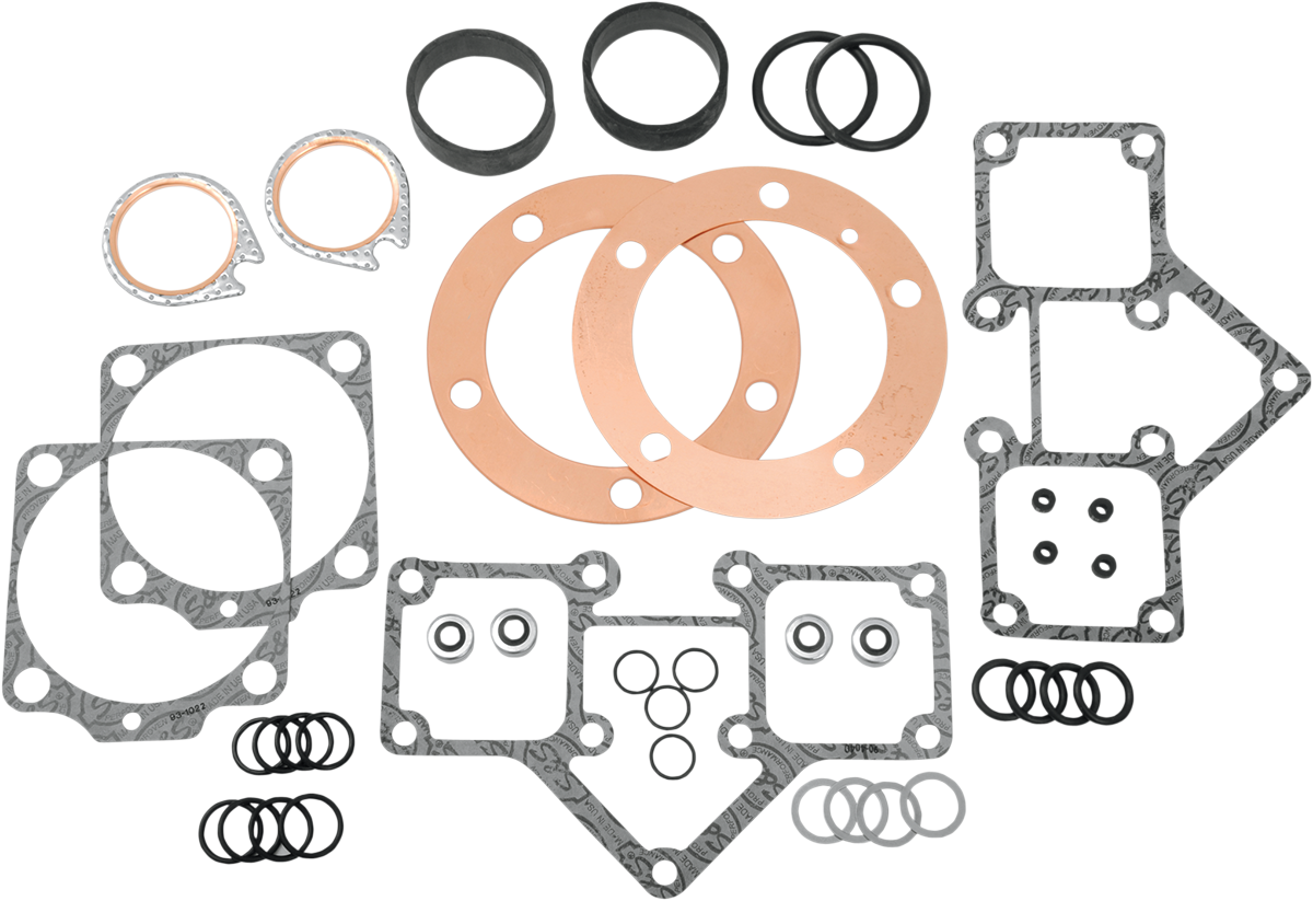 S&S CYCLE Top End Gasket Kit - 3-5/8" - Shovelhead 90-9501
