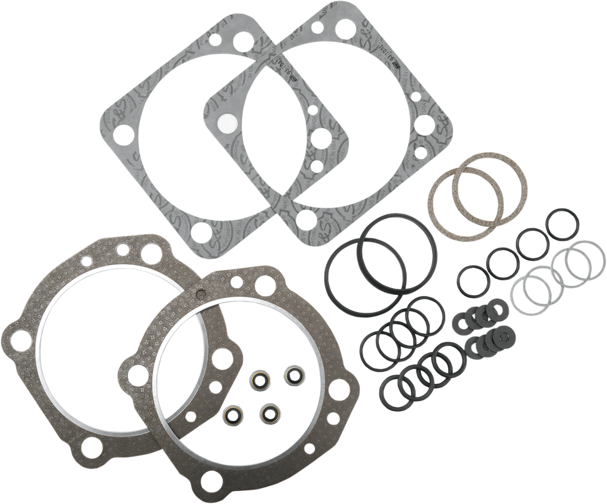 S&S CYCLE Top End Gasket Kit - 4" Super Stock - EVO Big Twin 90-9503