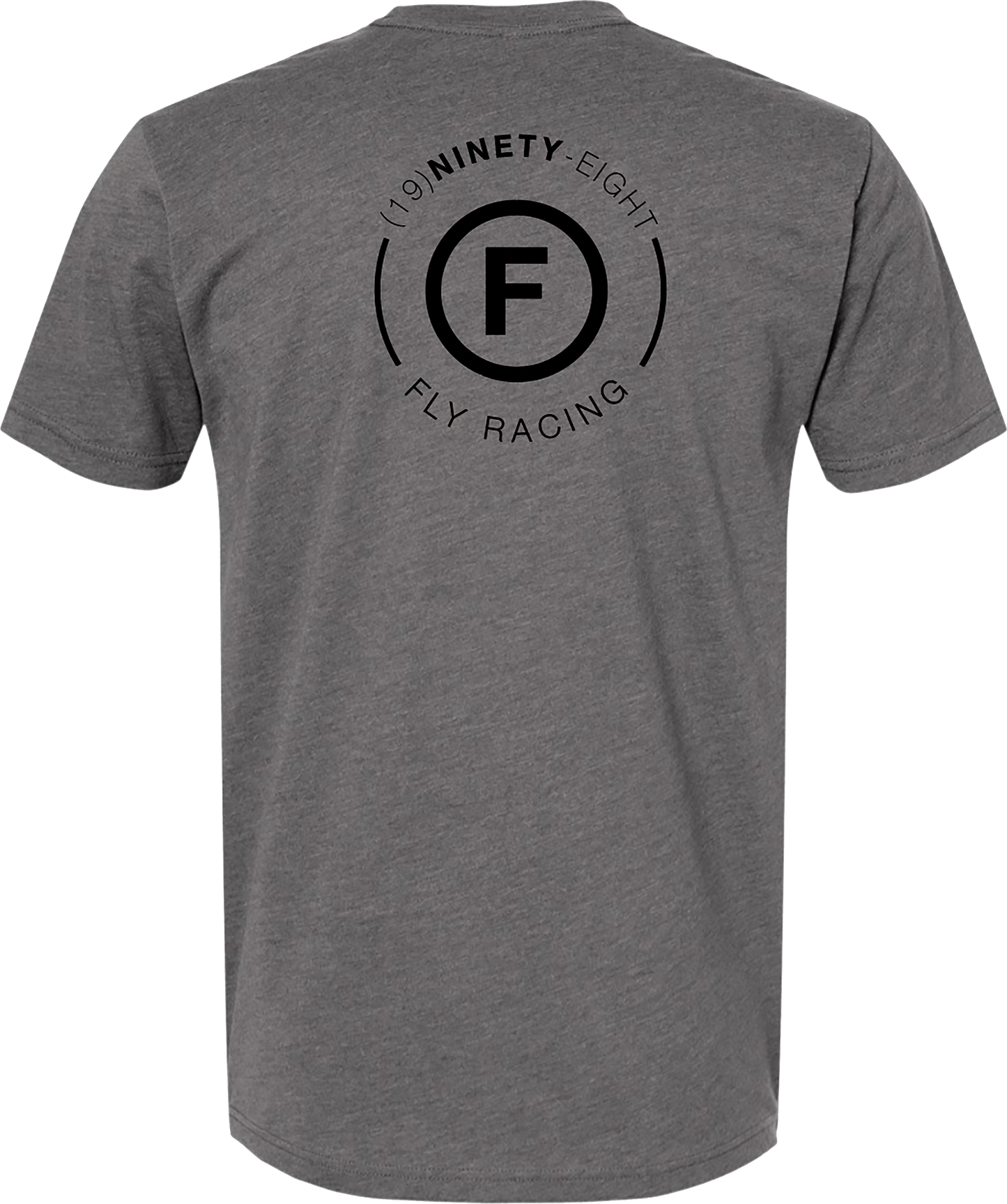 Fly Atom Tee Gunmetal Heather Lg