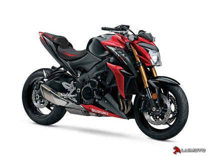 LUIMOTO (Styleline) Driver Seat Covers for SUZUKI GSX-S1000 / F (15-20)