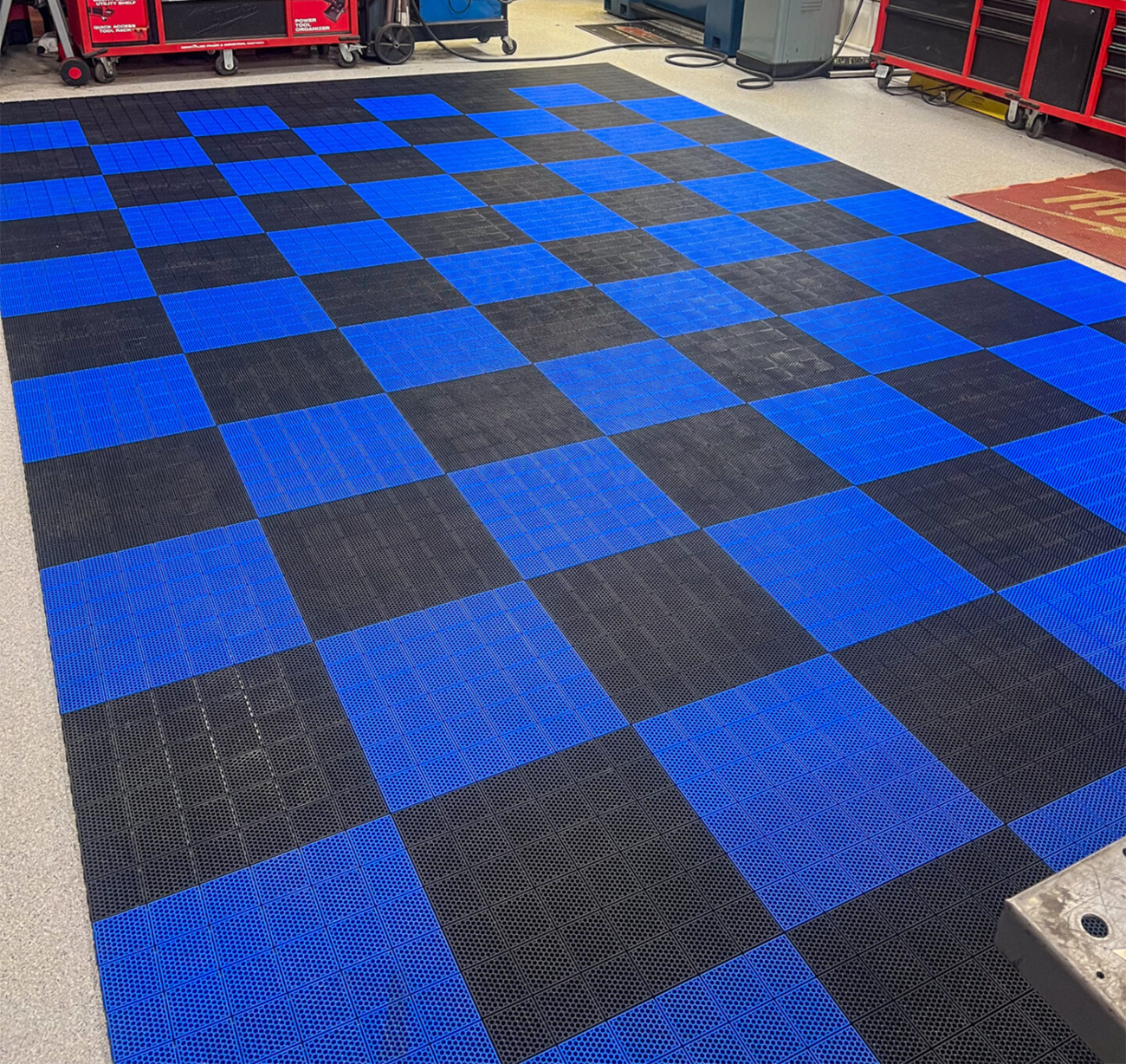 CALIBER ProTech Flooring - Smooth - Blue - 8 Piece 13612-4