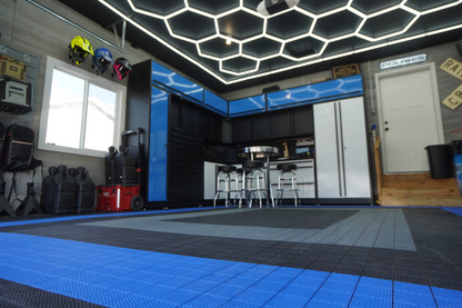 CALIBER ProTech Flooring - Smooth - Blue - 8 Piece 13612-4