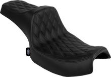 DRAG SPECIALTIES SEATS Predator III 2-Up Seat - Vinyl/Solar Leather - Double Diamond - Chieftain '25/Challenger '20-'25 4720F