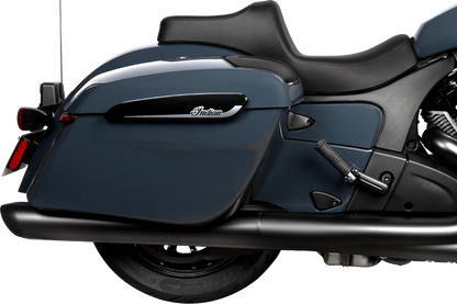 DRAG SPECIALTIES SEATS Predator III 2-Up Seat - Vinyl/Solar Leather - Smooth - Chieftain '25/Challenger '20-'25 4720E