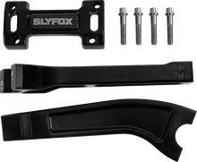 SLYFOX Handlebar Riser Kit - Pullback - 1-1/8" Clamping - 8" Rise - Black SF-1004-08-B