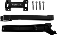SLYFOX Handlebar Riser Kit - Straight - 1" Clamping - 10" Rise - Black SF-1001-10-B