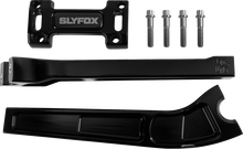 SLYFOX Handlebar Riser Kit - Pullback - 1" Clamping - 10" Rise - Black SF-1002-10-B