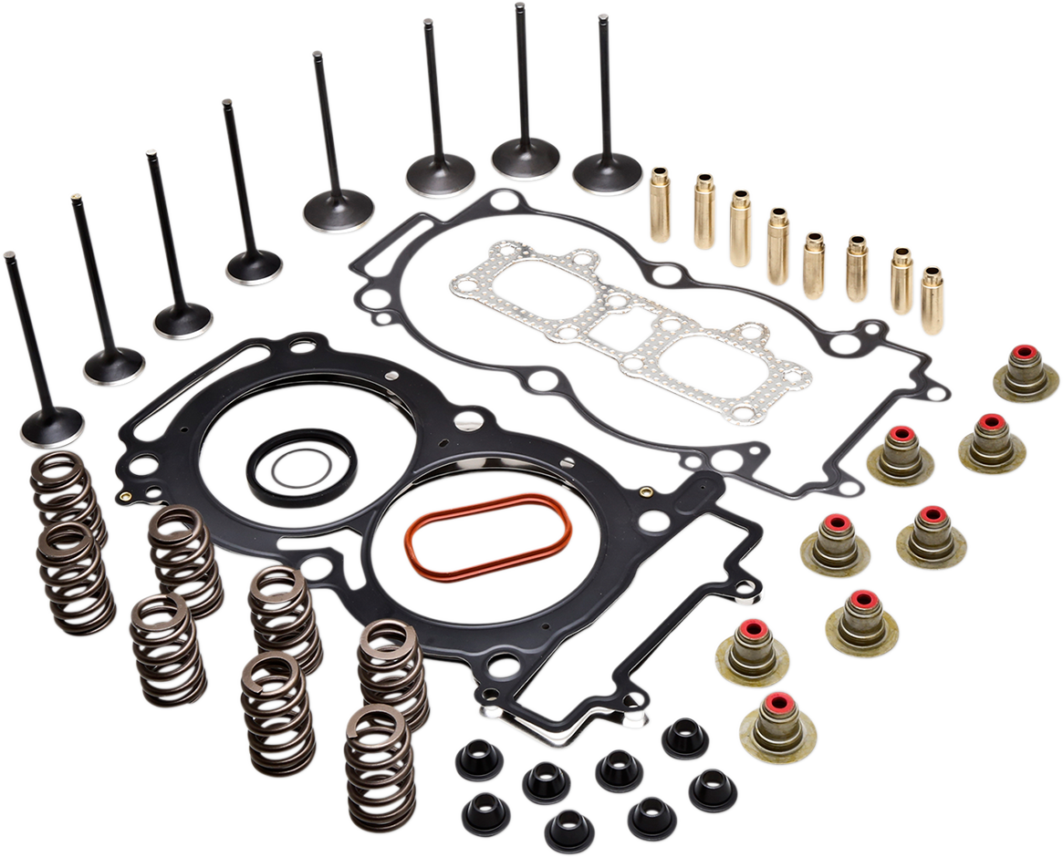 KIBBLEWHITE Cylinder Head Kit - C674 Valve Guides - Black Diamond™ Valves - Polaris 82-83150