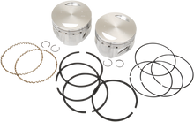 S&S CYCLE Piston Kit - For 100"/107" Super Sidewinder® - 4.000" - +0.020" 92-1402