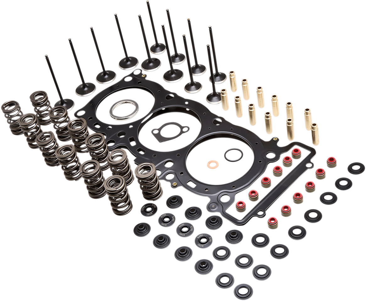 KIBBLEWHITE Cylinder Head Kit - C630 Valve Guides - Black Diamond™ Valves - Yamaha 80-82090