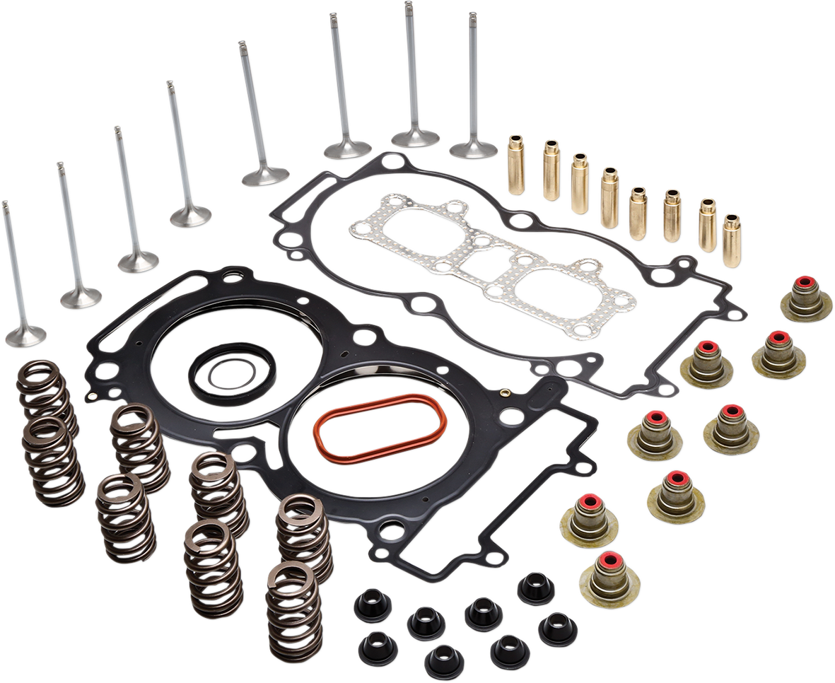 KIBBLEWHITE Cylinder Head Kit - C674 Valve Guides - White Diamond® Valves - Polaris 82-83160