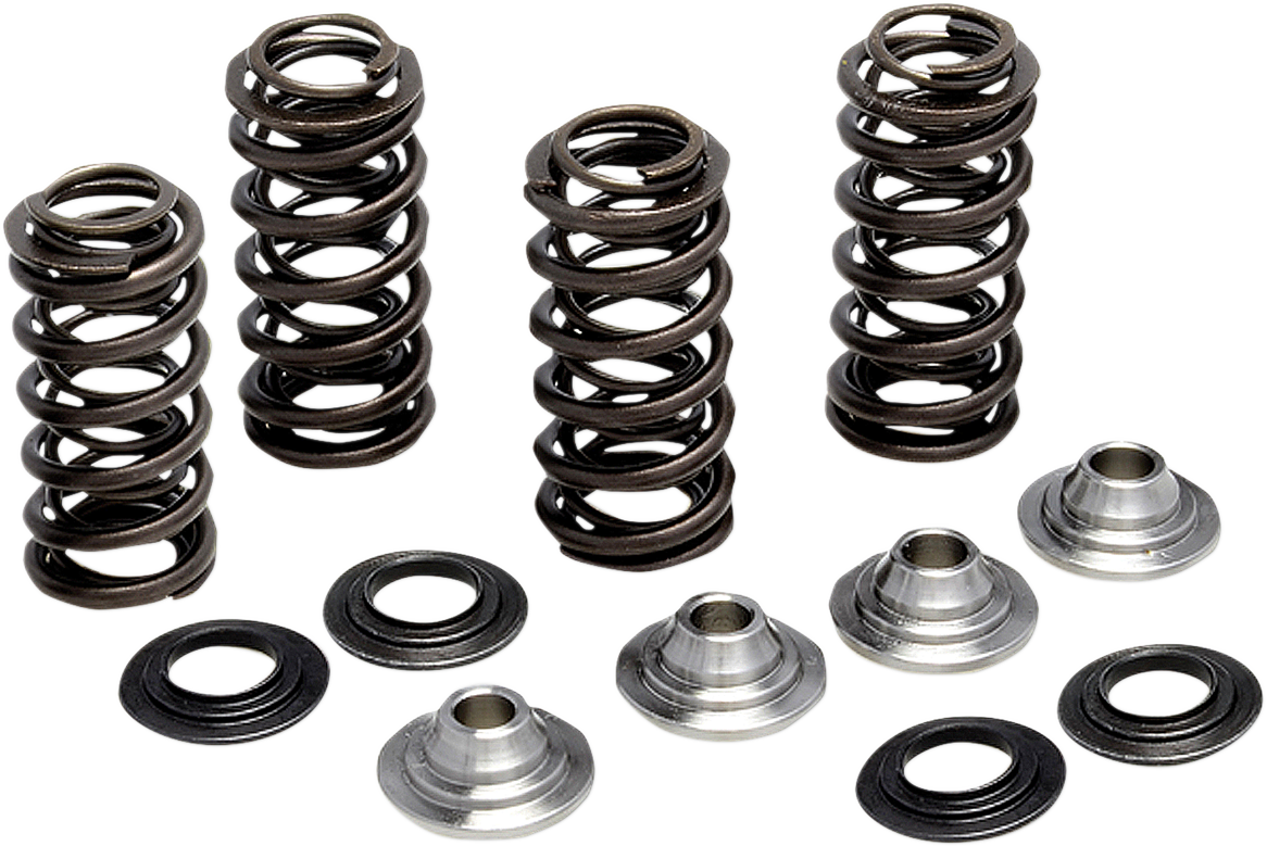 KIBBLEWHITE Valve Spring Kit - 0.395" Intake Lift/0.370" Exhaust Lift - Lightweight Racing - Yamaha 80-81400